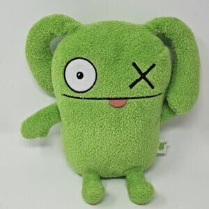 Hasbro Ugly Doll OX Bright Green 8in Plush Stuffed Animal 2019 EUC